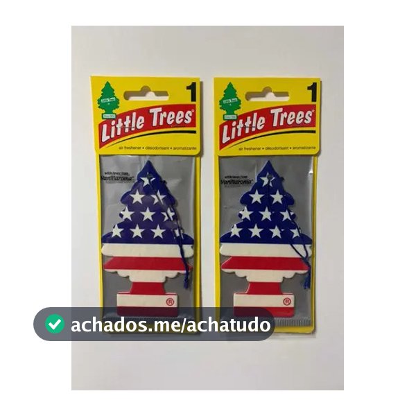 Dois Aromatizantes Little Trees Vanilla