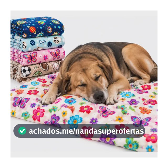 Kit 4 Mantas Pet Coberta Mantinha Soft Gato Cachorro Sortida Fêmea