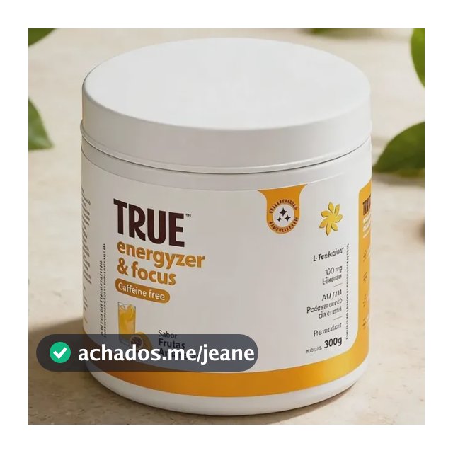 Pré Treino Energyzer Frutas Amarelas - True Source 300g