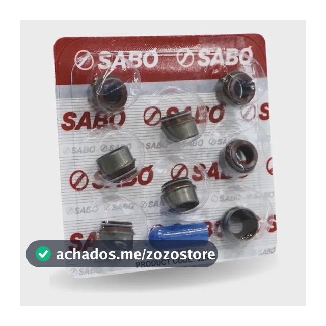 Jogo 8 Retentor Valvula Motor Ap 1.6 1.8 2.0 Sabo 2544bref