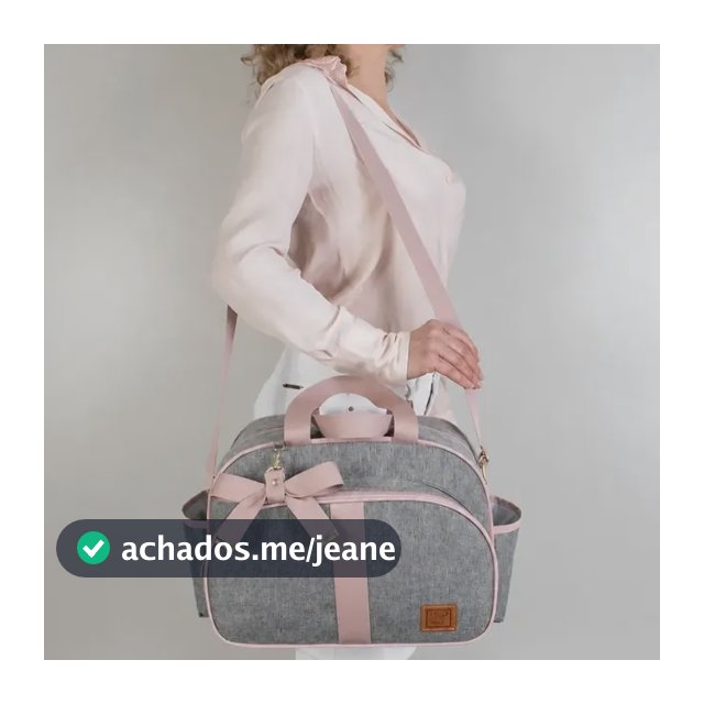 Bolsa Maternidade Com Laço Impermeável Bebê Menino Menina