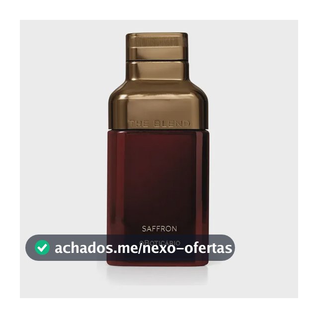 The Blend Saffron Eau De Parfum Masculino O Boticário 100ml