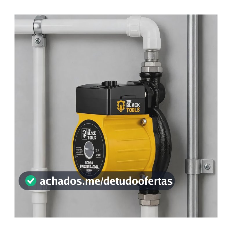 Bomba Pressurizadora Maior Pressão Caixa D'água Piscina 120w 127v