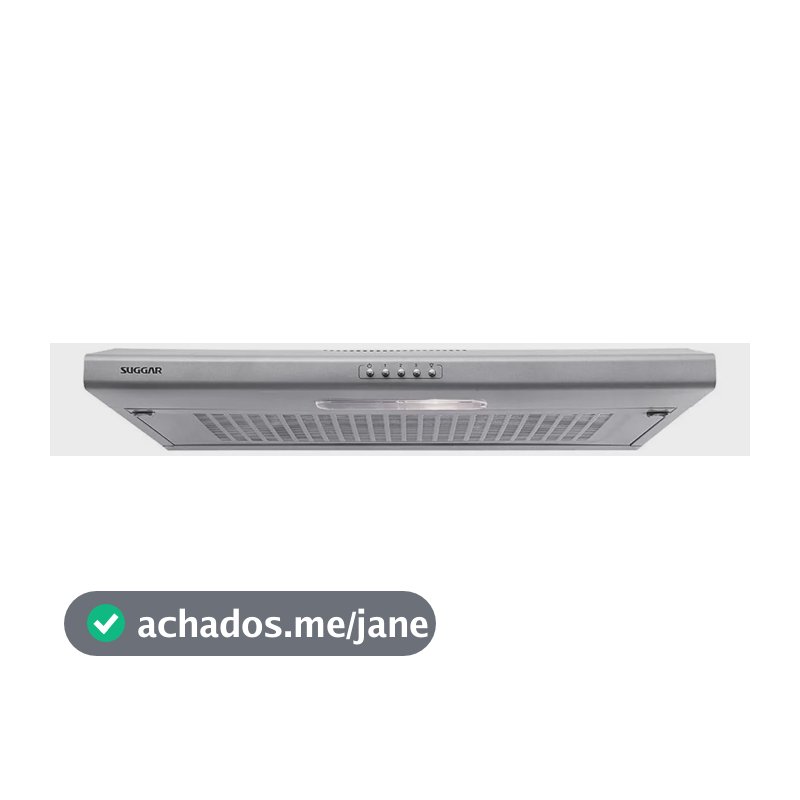 Depurador De Ar Suggar Slim 60cm Manta Prata Di601pr