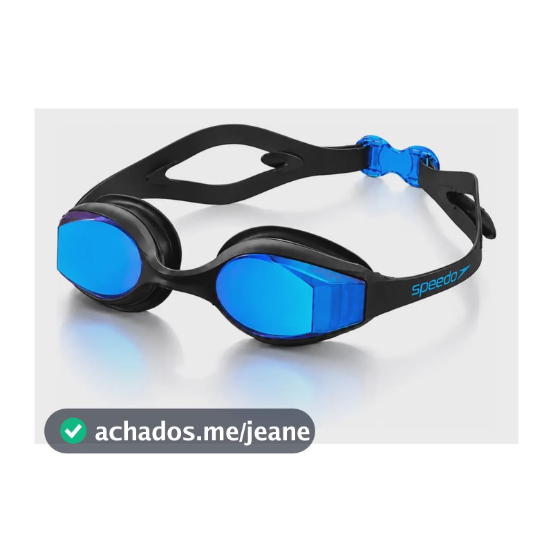 Óculos De Natação Águas Abertas Focus Duo Vision Speedo Cor Preto