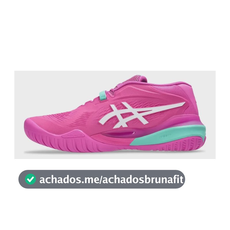 Tênis Asics Gel Resolution X All Court Pink(sakura)- 2026 Pink/verde 42 Br