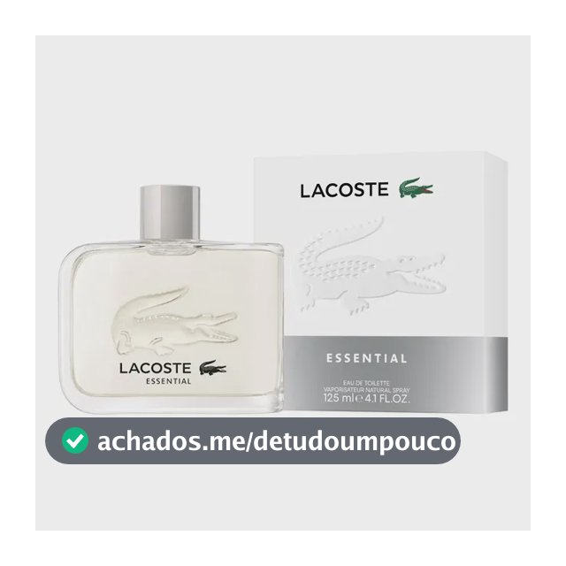 Lacoste Essential Edt Masculino 125ml Volume da unidade 125 mL