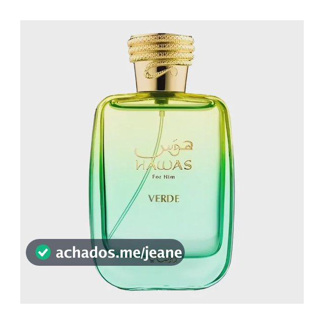 Perfume Hawas Verde Rasasi Masculino Edp 100ml