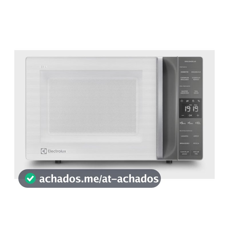 Micro-ondas Electrolux Branco 23L Efficient ME23B