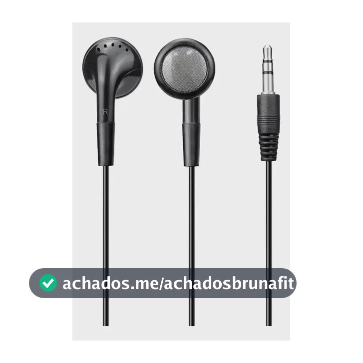 Fone Ouvido Eardbuds Leonora Cor Preto