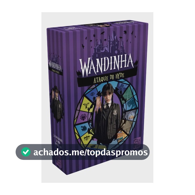 Galápagos, Wandinha: Ataque Do Hyde, Jogo Para Família,20m
