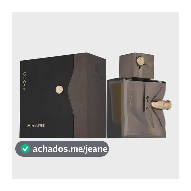 Perfume Spectre Ghost Fragrance World Eau De Parfum 80ml