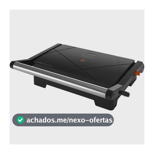 Grill Multiuso Contrast 1000w Grl616 Cadence Cor Preto