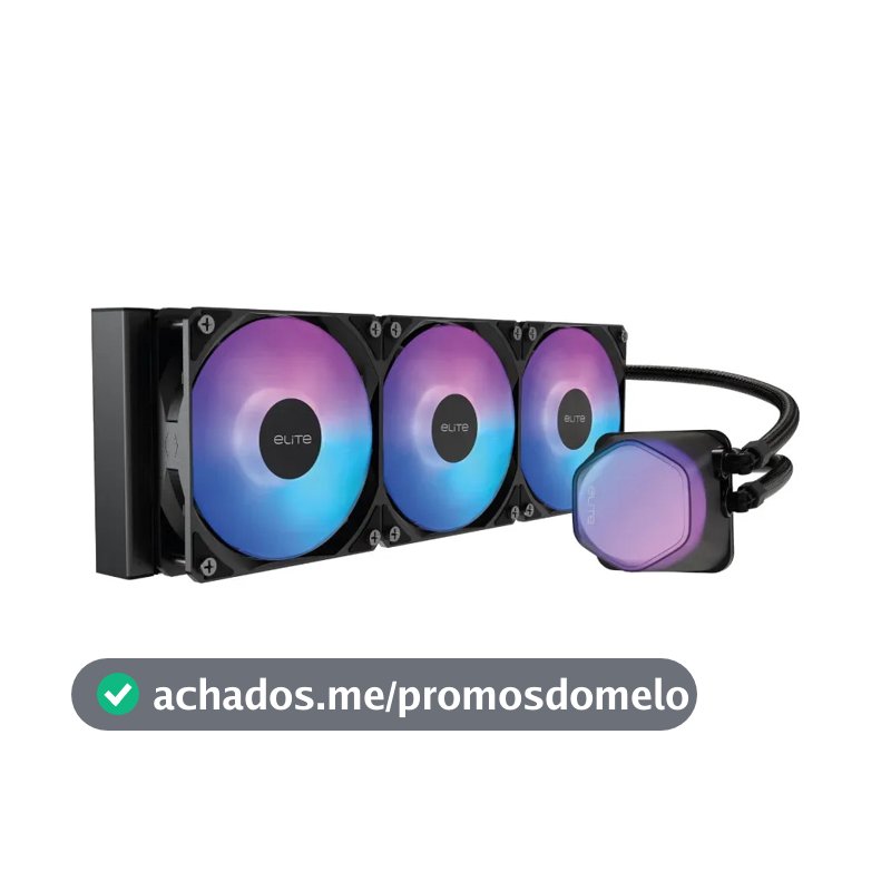 Water Cooler Cooler Master Elite Liquid 360mm RGB p/ CPU