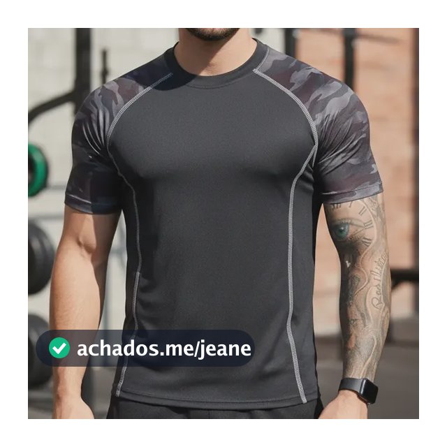 Camiseta Rash Guard Térmica Proteção Solar Uv50 Masculina