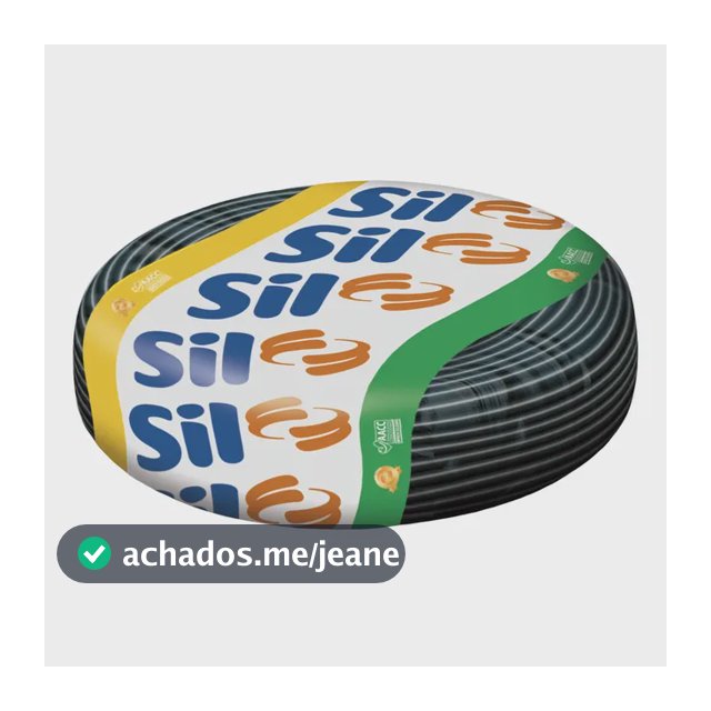 Cabo Flexível Sil 6mm Rolo 100mts ( Escolha A Cor )