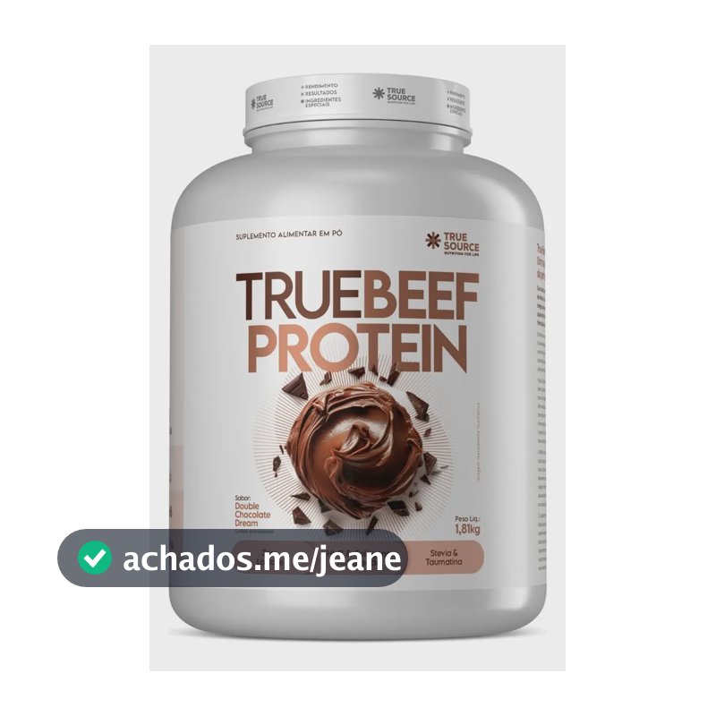 True Beef Protein Proteina Carne Chocolate 1.8kg True Source