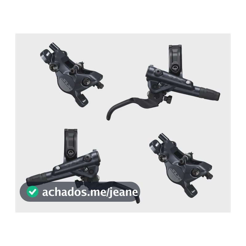 Par De Freio Shimano Slx M7100 Disc Hydra Mtb Del/tras