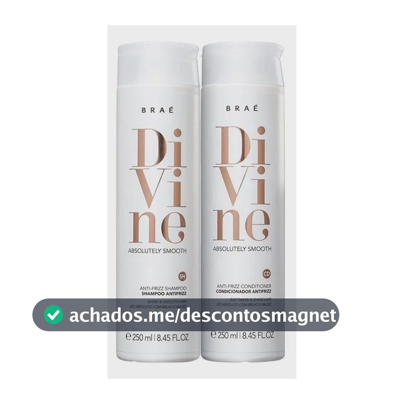 Brae Kit Divine Shampoo 250ml + Condicionador 250ml