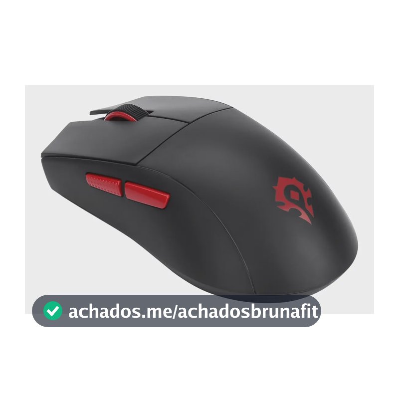 Mouse Gamer Redragon World Of Warcraft Horda Pmw3395 Preto