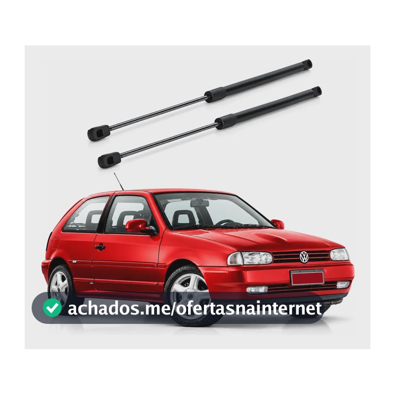 Par Amortecedor Porta Malas Volkswagen Gol G2 Bola 95 À 1999