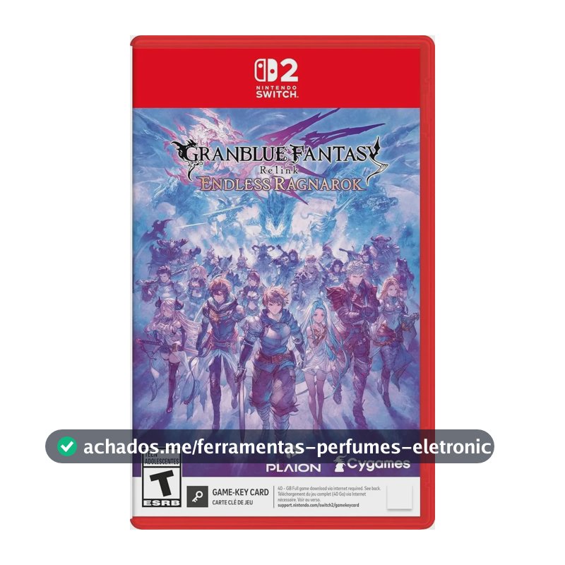 Granblue Fantasy Relink Endless Ragnarok Switch 2 Formato Físico