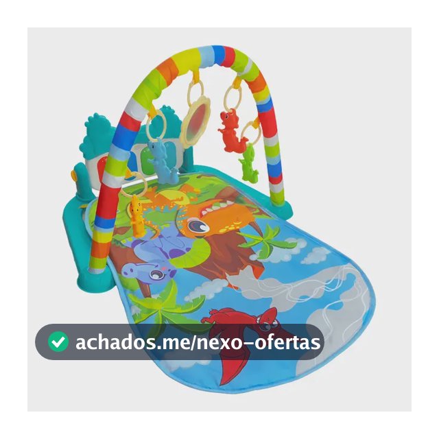 Tapete de Atividades Para Bebê Piano Play Funny Dino Maxi Baby