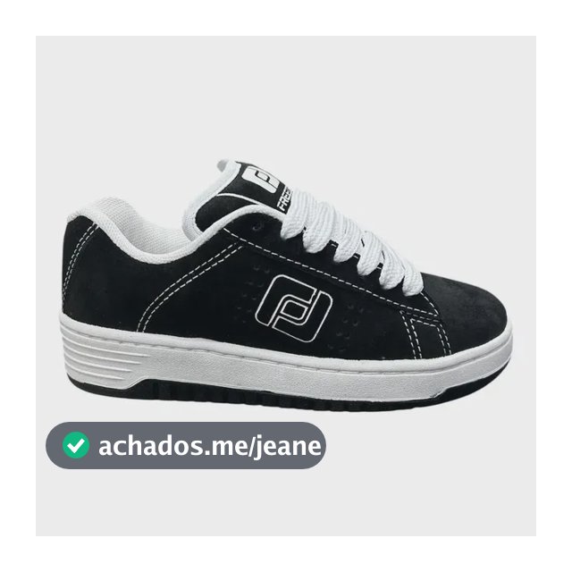 Tênis Freeday Jab Preto/branco - Original