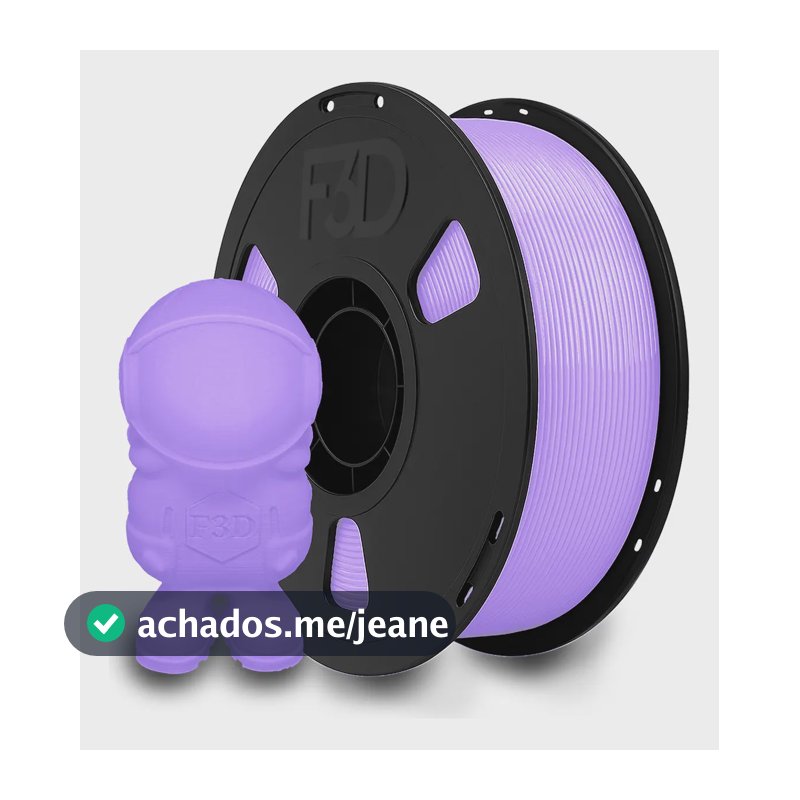 Filamento Pla Premium 1kg Lilas High Speed Impressora 3d