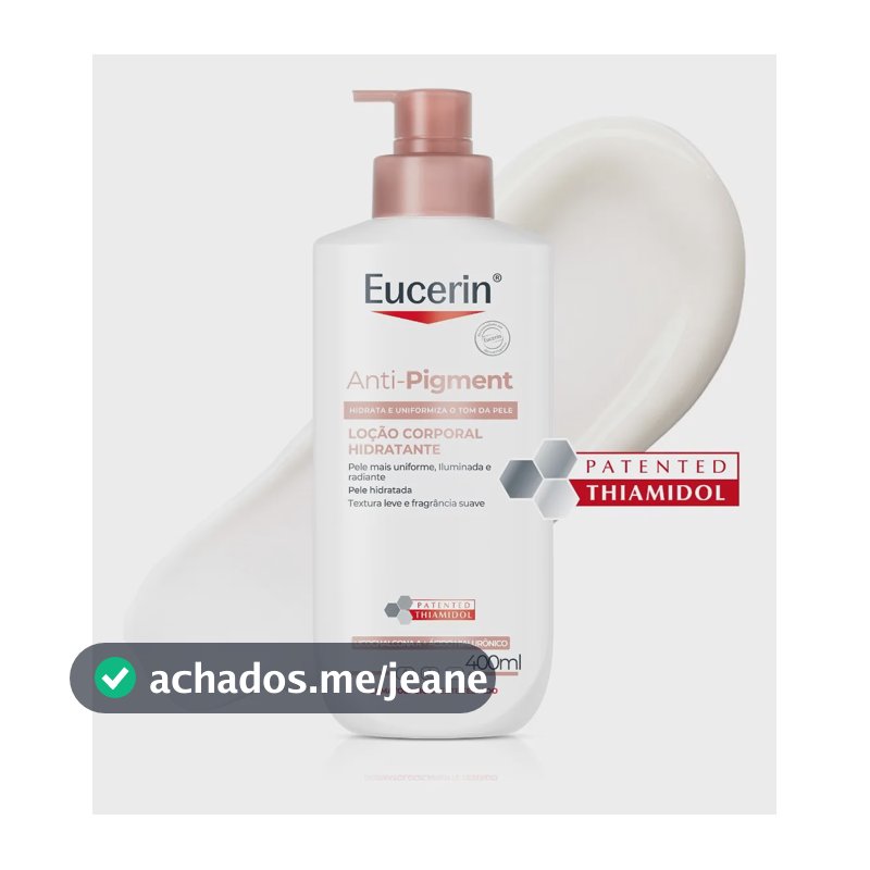 Loção Corporal Hidratante Eucerin Anti-pigment 400 Ml Sem Fragrância