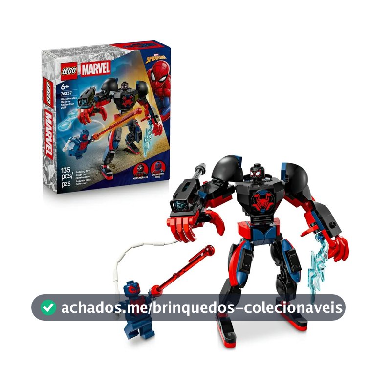 Robô Do Miles Morales Vs. Spider-man Marvel 2099 76337 Lego