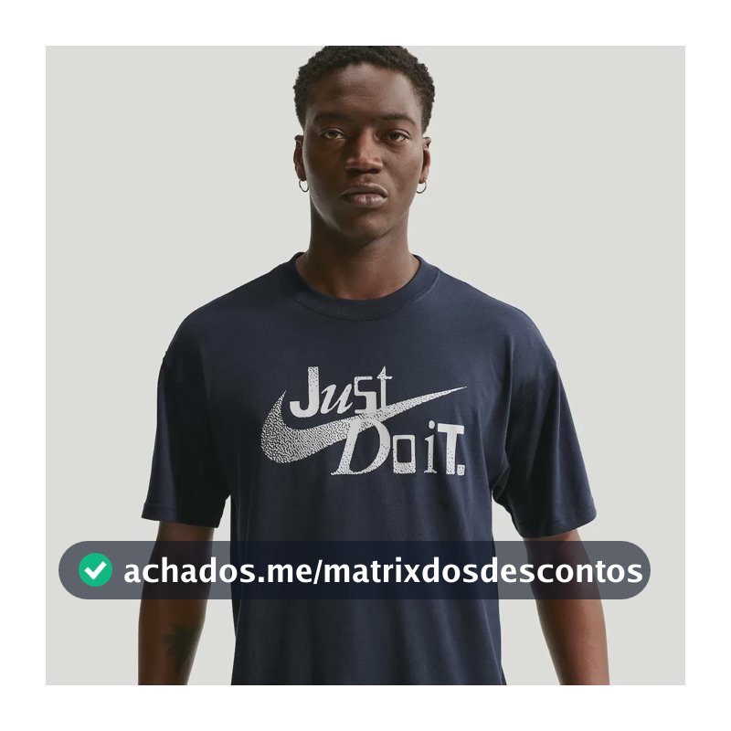 Camiseta Nike Sportswear Jdi Unissex Azul M