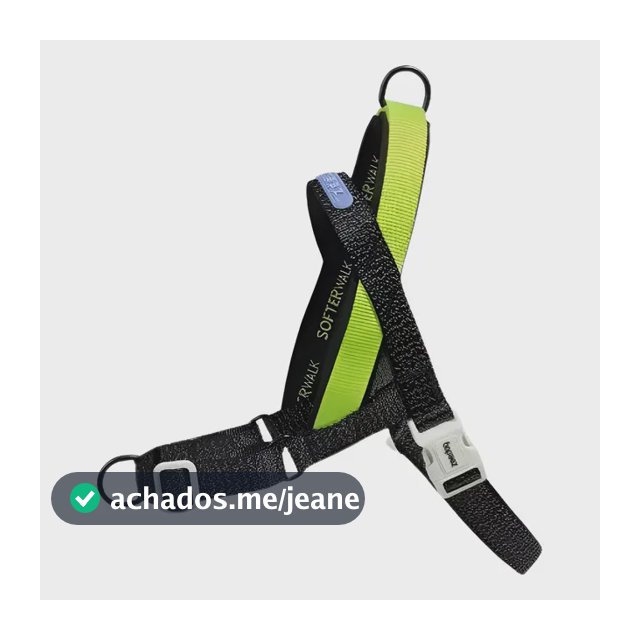 Peitoral Anti-puxão Zeedog Nox Para Cães P M G