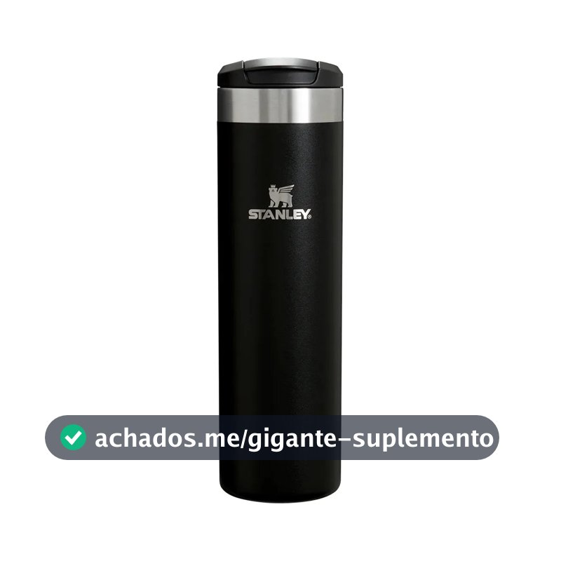 Garrafa Térmica Stanley Aerolight Transit Slim Black 2.0 591ml