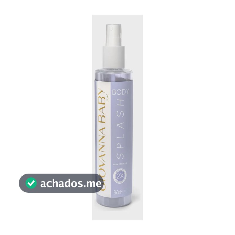 Body Splash Desodorante Giovanna Baby Lilac 260ml