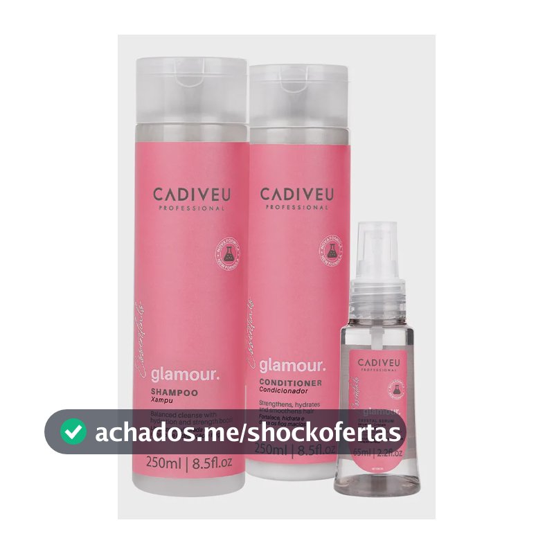 Cadiveu Professional Kit Glamour (3 Produtos)