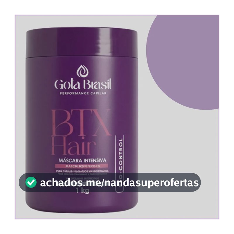 Btx Capilar Organico Liso Perfeito 1kg C Manteiga De Karite