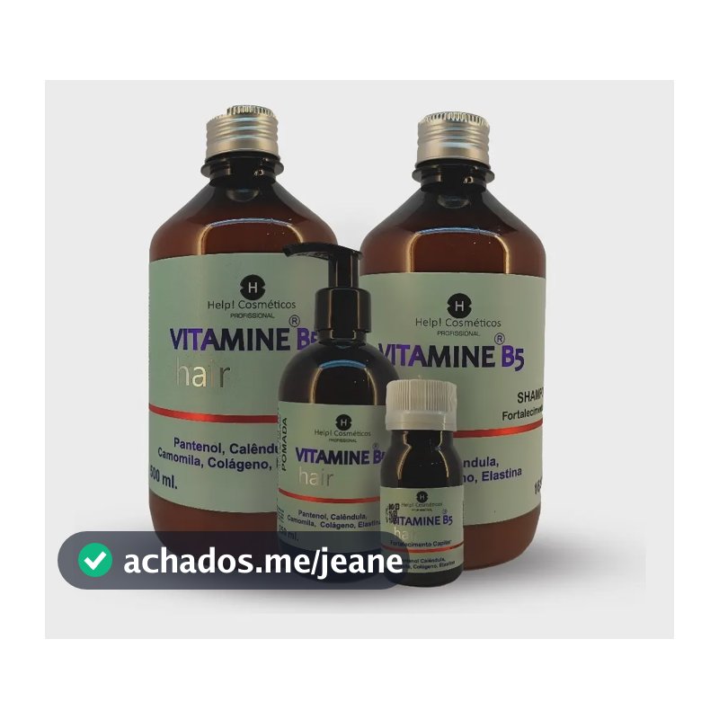 Kit Monovin Pro V B5 Phantenol Original (4 Ítens)