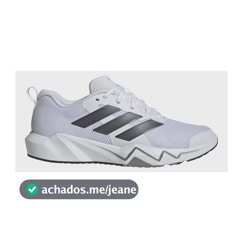 Tênis Masculino Rapidmove Go Trainer adidas Branco Lisa 39 Br