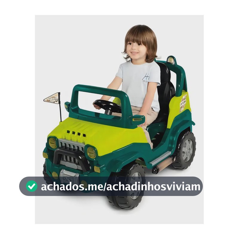 Carro Grande De Passeio Pedal Infantil Diipi Calesita 2em1 Cor Verde-escuro