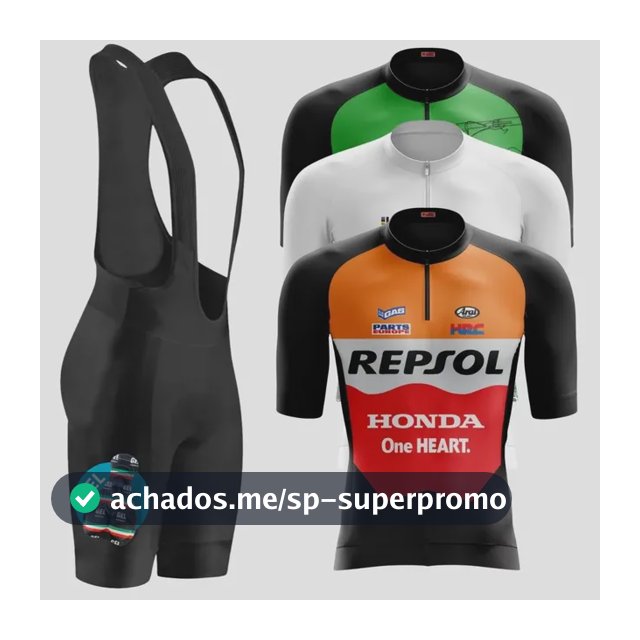 Conjunto Ciclista Masculino Camisa Pro Bretelle Gel Bike