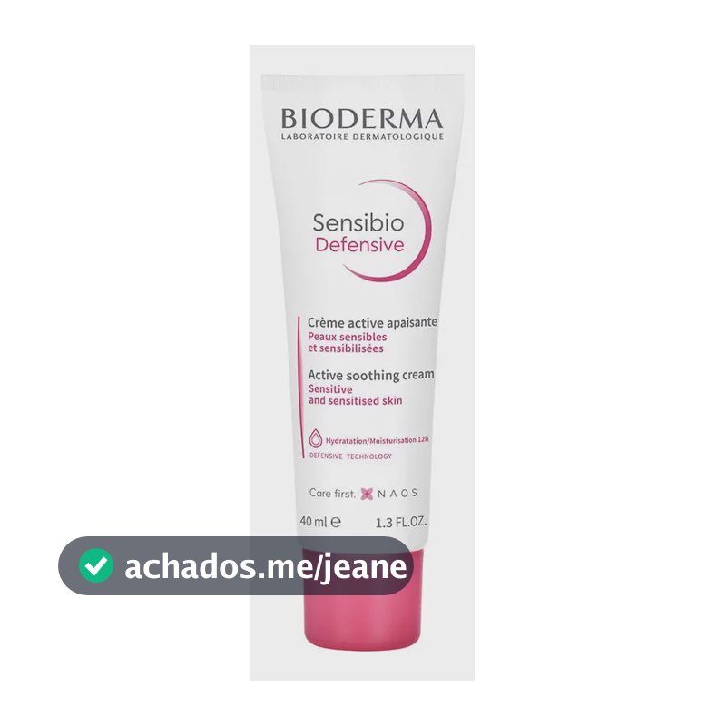 Hidratante Facial Calmante Bioderma Sensibio Defensive 40ml