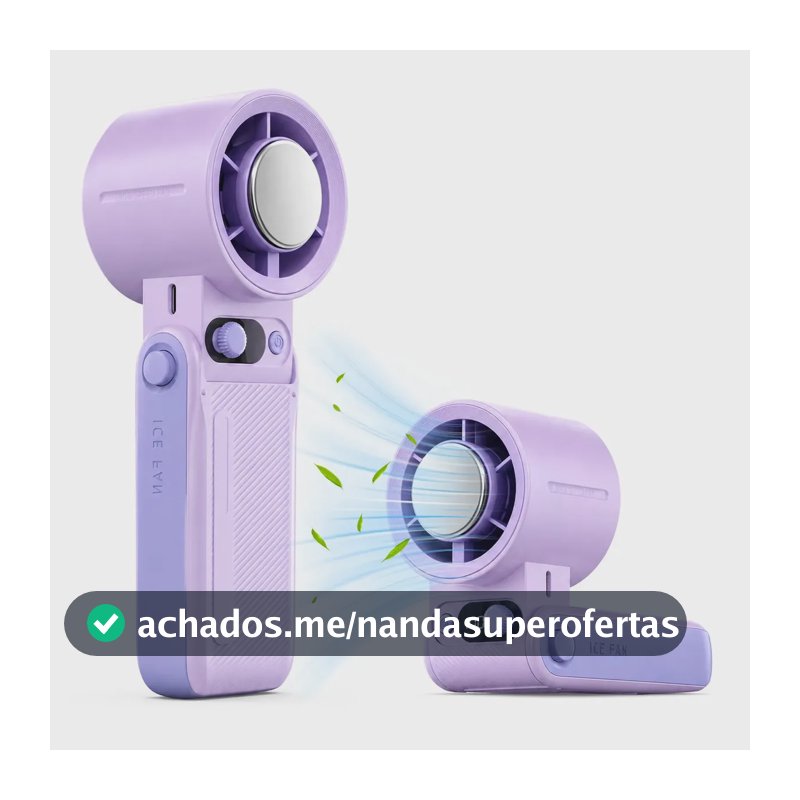 Roxo Ventilador Portátil Mini Ventilador Mini Ventilador Portátil Ventilador Portátil USB Air Cooler Mine Ventilador Ventilador Mão Pessoal Ventilador Portátil Recarregável Viagem Escritório Casa
