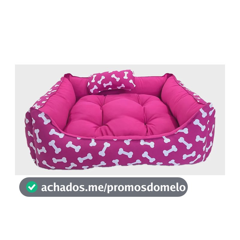 Cama Para Cachorro Gato Caminha Pet 57x53x14 Lavável Máquina