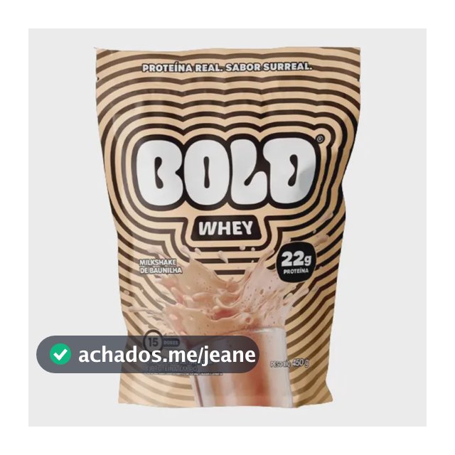 Bold Whey Milkshake De Baunilha 450g