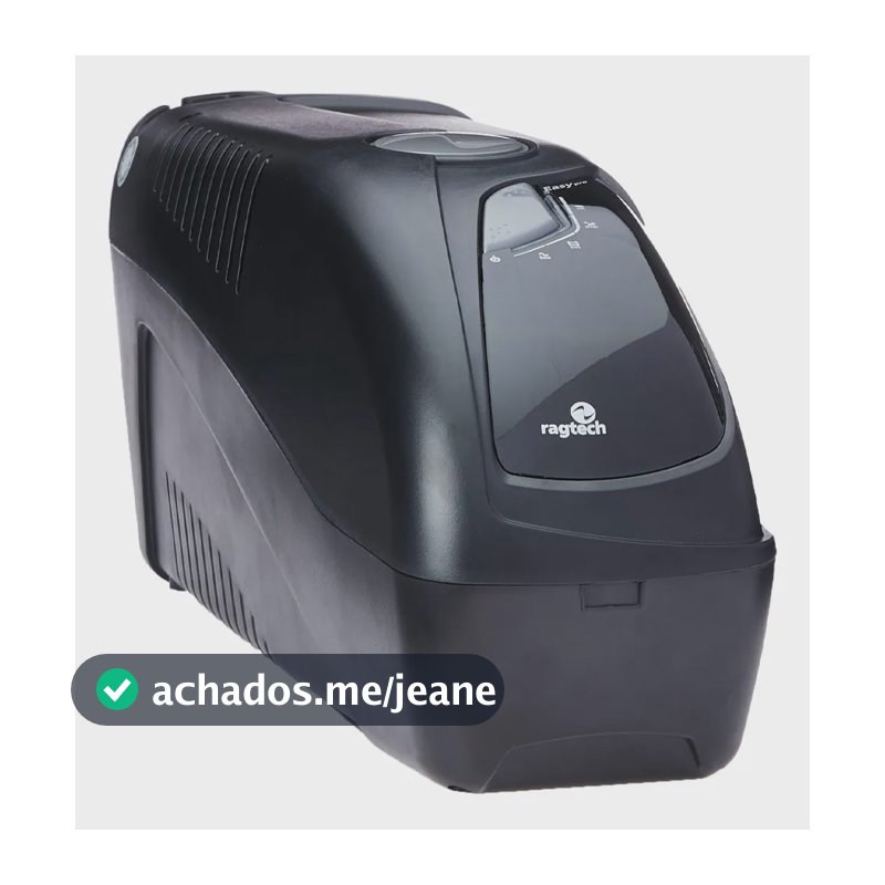 No Break Nobreak Ragtech Senoidal Puro 1200VA 840W Bivolt Preto