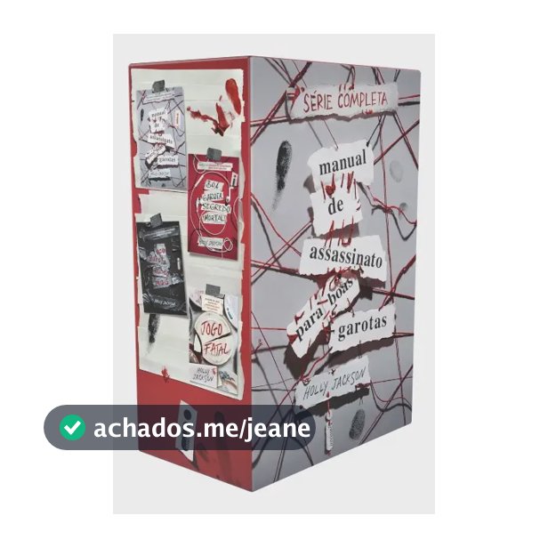 Box Manual de assassinato para boas garotas - Jackson, Holly - Intrínseca - Capa Mole