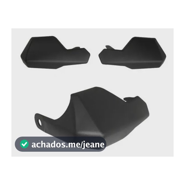 S412 Protetor De Mão Punho Cb 500x Nx500 Preto Esquerdo/direito