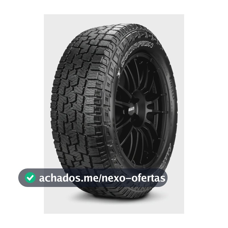Pneu Pirelli 265/65R17 Scorpion AT Plus Com Letras Brancas