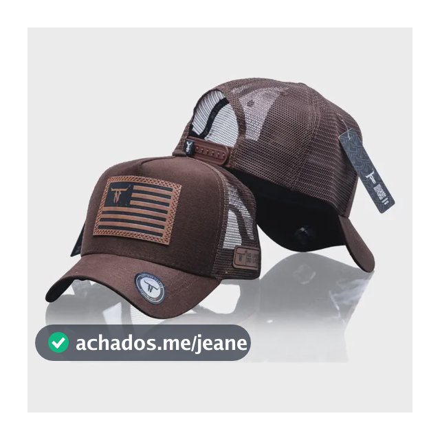 Boné Brasil Country Trucker Tela Original No Limite Do Laço
